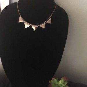 Rose Gold & Zirconia Necklace